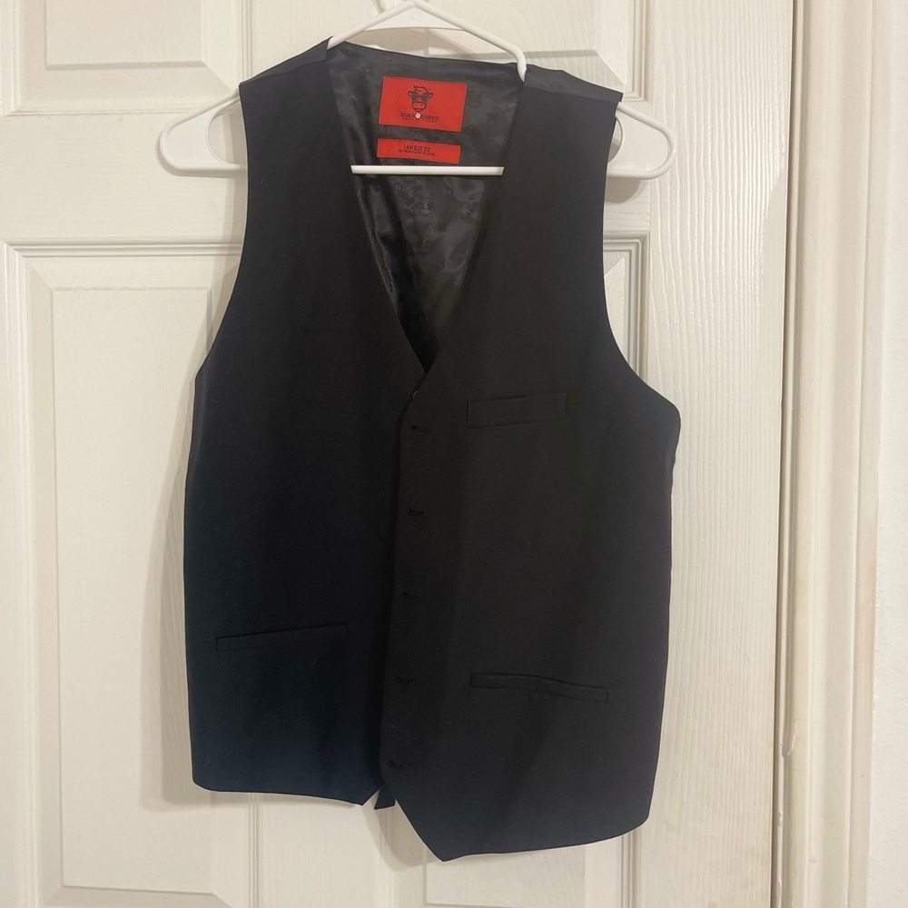 Men's Black Vest